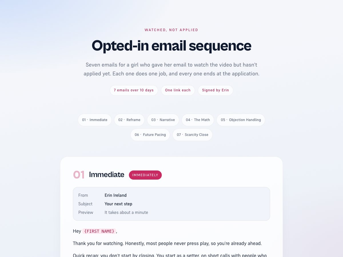 Opted-in preview