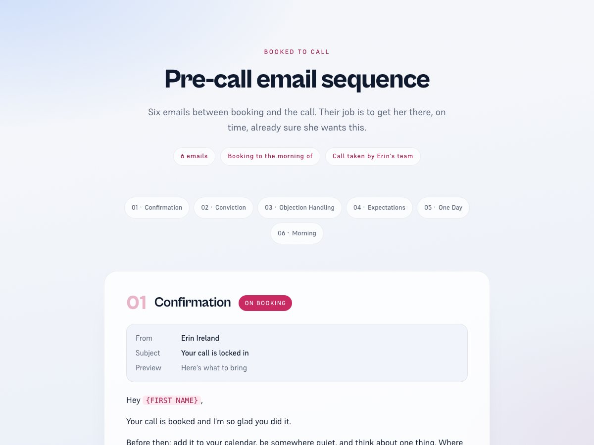Pre-call preview